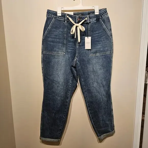 Judy Blue The Myra Denim Joggers Jeans 14W NWT JB88779 - Picture 1 of 8